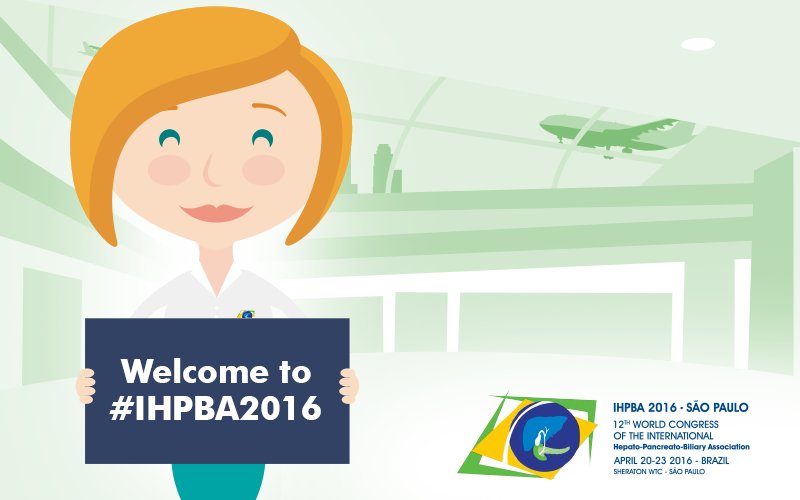 #IHPBA2016 will have staff at the airport on the 19th and 20th to assist you.
