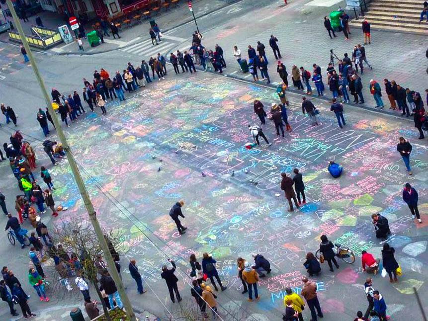 lizzprintz's tweet photo. Bruxelles ma belle #jesuisbruxelles #ikbenbrussel #iambrussels https://t.co/Um088PcWkN