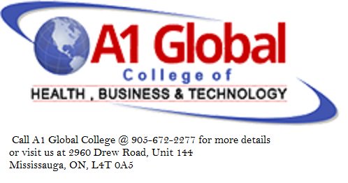 A1GlobalFSW's tweet image. Be a part of A1 Global College now! For more information, visit us today! #FoodServiceWorker #Missisauga
