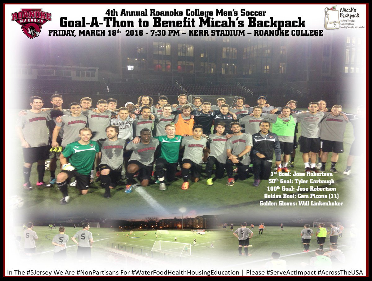 RoanokeMSoccer's tweet photo. In The #5Jersey We Are #NonPartisans For #WaterFoodHealthHousingEducation | Please #ServeActImpact #AcrossTheUSA https://t.co/5blIMDQYth