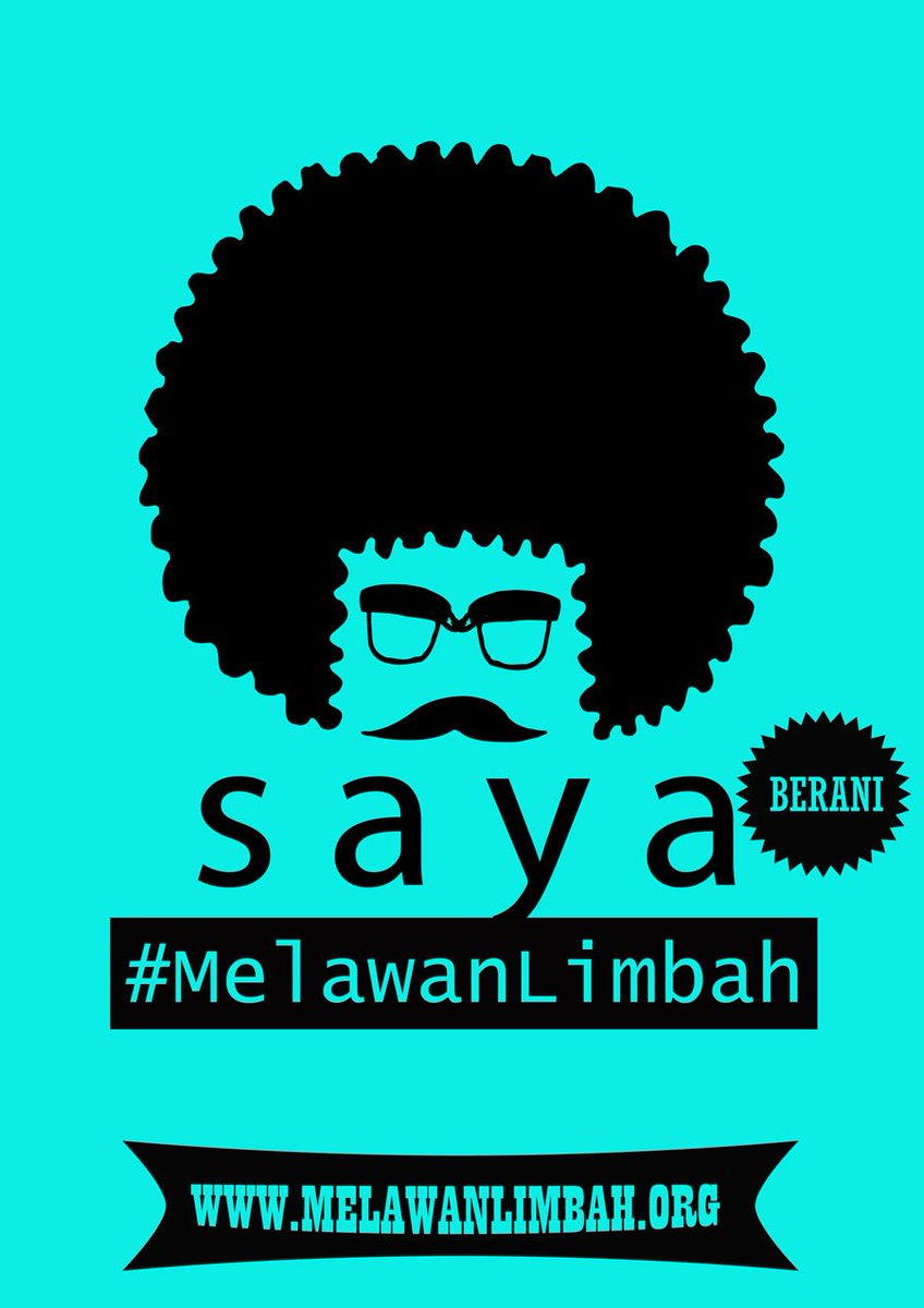 Apakah kamu berani #MelawanLimbah?,  karena hanya dengan bersama kita mampu menggerakkan perubahan. RT, jika berani.
