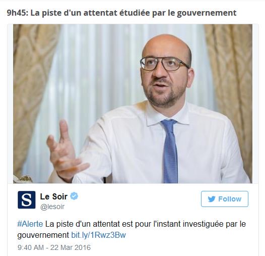 EBerguig's tweet photo. @20Minutes &amp; @lesoir c'est de l'humour belge ? #Bruxelles https://t.co/eSh7PFDHAl