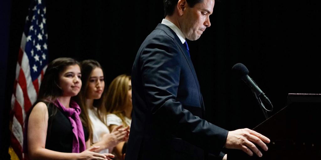 Jebnews77's tweet photo. Once a rising star, Marco Rubio's future now unknown... https://t.co/C1ElzY7HXD https://t.co/0BSElpc27b