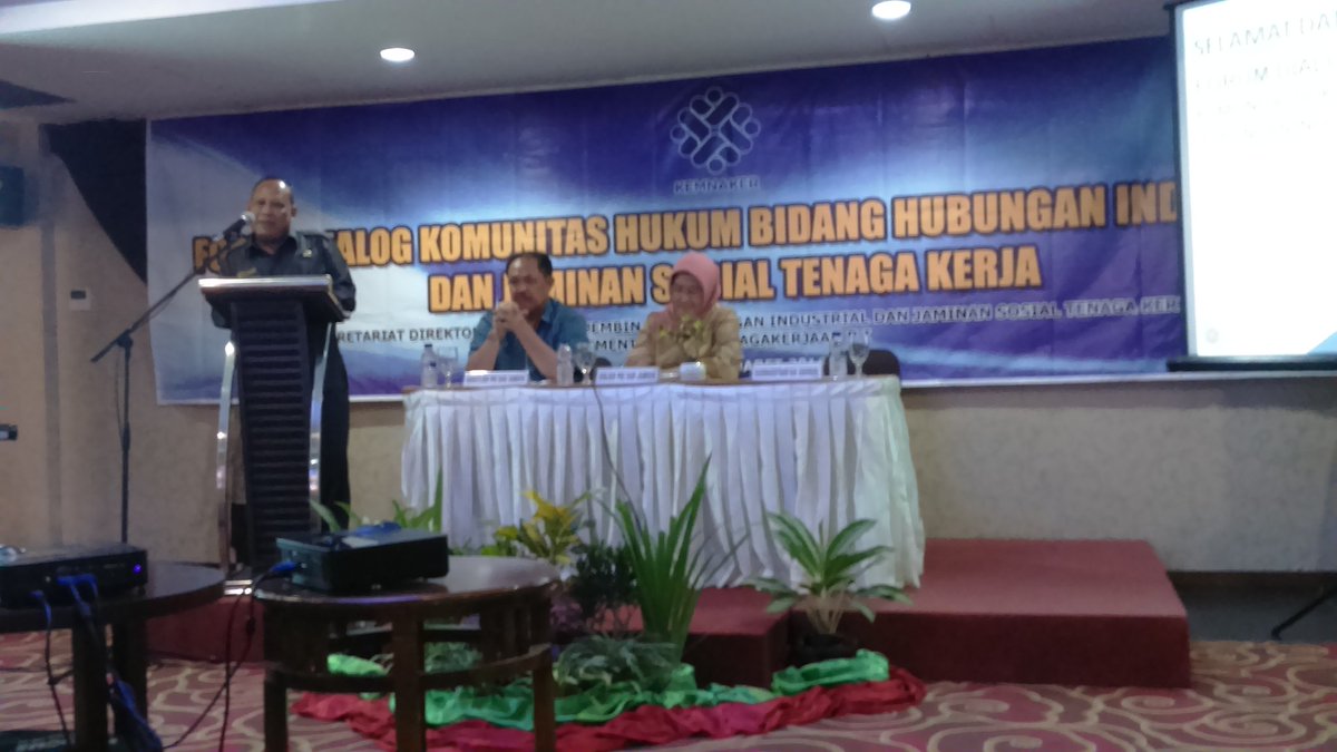 Forum Dialog Tripartit: Regulasi PP78/2015 ttg Pengupahan, dibuka Dirjen PHI Kemnaker