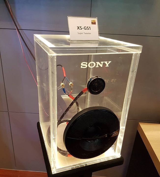 PDAMobiz's tweet photo. มาดูลำโพงกันบ้าง กับรุ่น XS GS1 #SonyTH #InCar #HiResAudio #RSXGS9 #XMGS4 #MotorShow #PDAM… https://t.co/VDLZb6utMh https://t.co/HTivqt3AC7