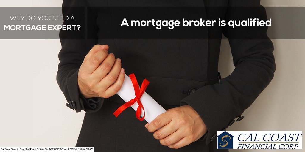 CalCoastCorp's tweet photo. #Mortgage brokers have to be qualified to give you mortgage advice you may not get that kind of guidance otherwise. https://t.co/WlQp9GR5Re