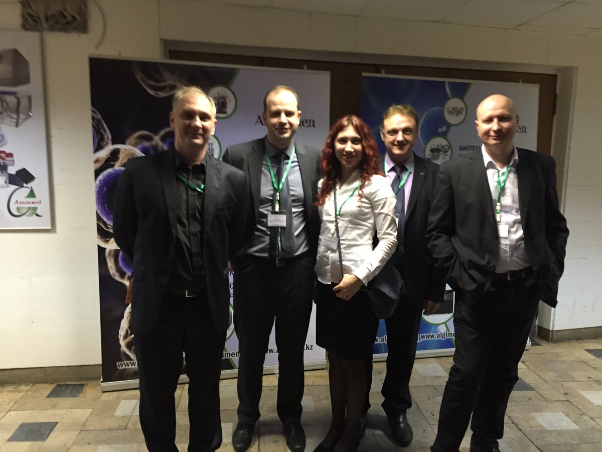 DoubleBondPharm's tweet photo. Meet our great team representing #Temodex at all-Russian #oncology drug conference in Moscow https://t.co/VZeIUJgUCq https://t.co/6oGpv1rOwo