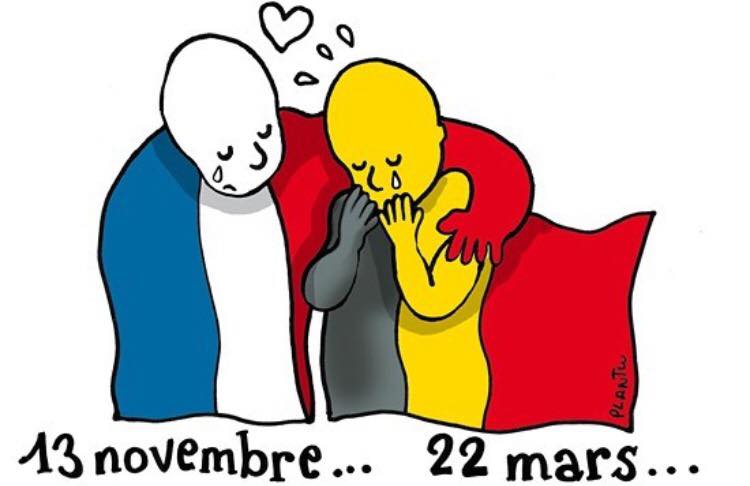 Libreriamo's tweet photo. Le tragedie che si ripetono, dopo Parigi #Bruxelles 
#BruxellesAttack #Bruessel #PrayForBelgium https://t.co/qtDok4EVSa