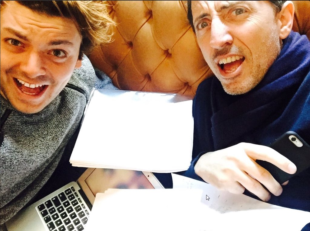 CoullierProd's tweet photo. . @kevadamsss et @gadelmaleh actuellement en pleine écriture de "Tout est Possible" ! Résa https://t.co/In1iPlz44Q https://t.co/YbjSCWVs4J