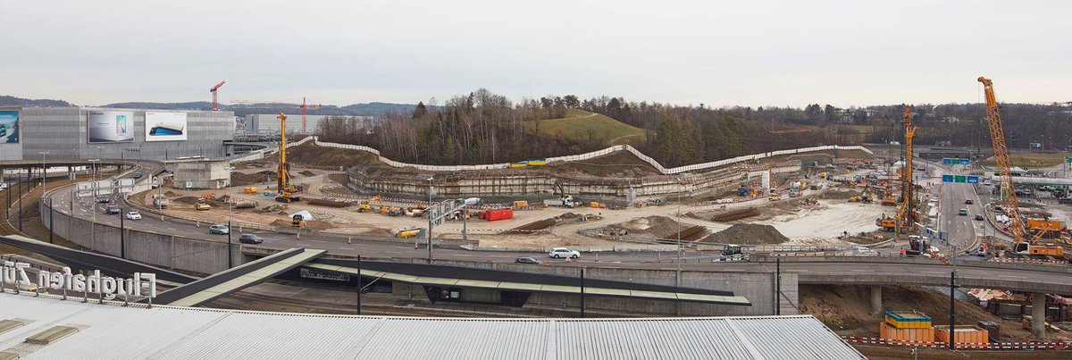 zrh_airport's tweet photo. The Circle comes to life! Things are moving on the building site of The Circle. #circle #constructiom #zrh #excited https://t.co/br5x6DlusX