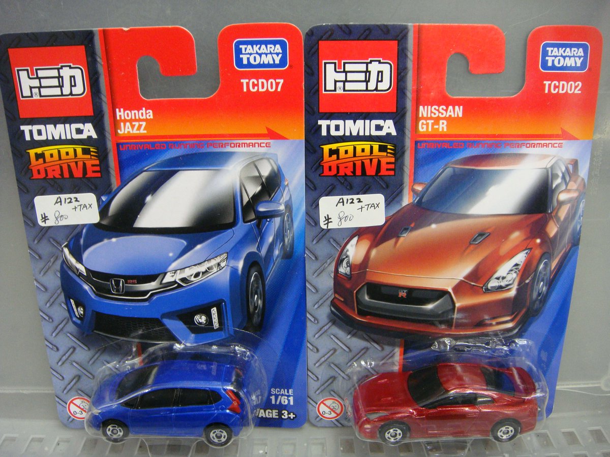 A122ケースに入荷 トミカ COOL DRIVE ・三菱ランサーエヴォリュー