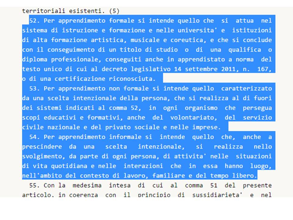 orianspen's tweet photo. Tre forme di apprendimento, definite dalla legge 28 giugno 2012, n. 92. #IRL2016 https://t.co/1tR7tO5sSV