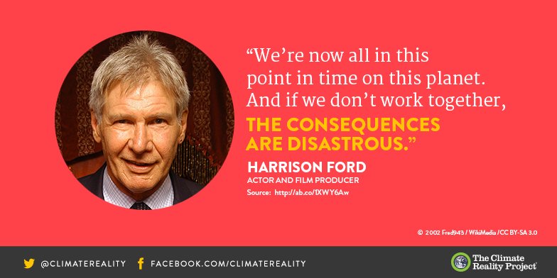 ClimateReality's tweet photo. When Han Solo tells us to #ActOnClimate, it’s time to #ActOnClimate. Retweet if you agree! https://t.co/VIw8arzBB8