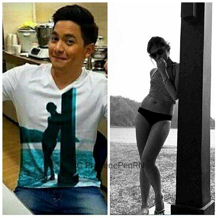 ProlenePen__RN's tweet photo. Ganda naman ng shirt mo @aldenrichards02 parang kilala ko ang nsa print niyan @mainedcm 😁😍
(ctto)
#EBHolyMonday https://t.co/5TUUuumvfc