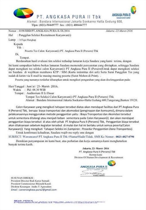 Contact Center AP II on Twitter: "Berikut contoh bentuk 