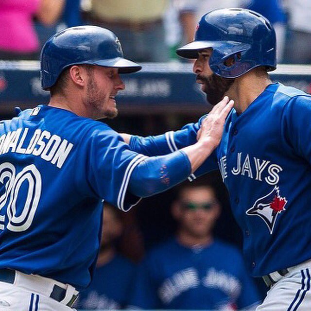 irish_jules's tweet photo. Countdown is on until this duo rocks our world....again!! #homeopener #backinthe6 @JoeyBats19 @BringerOfRain20 https://t.co/p9mRnufgix