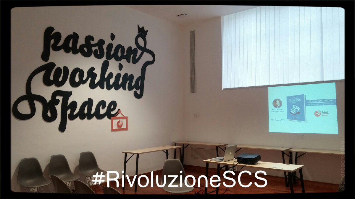 andreacreativo's tweet photo. Sold out per #RivoluzioneSCS primo evento a #TalentGarden #Roma!
@Pfabr ed io vi aspettiamo! https://t.co/lOVysxkvjP https://t.co/iAmiUs8nHT