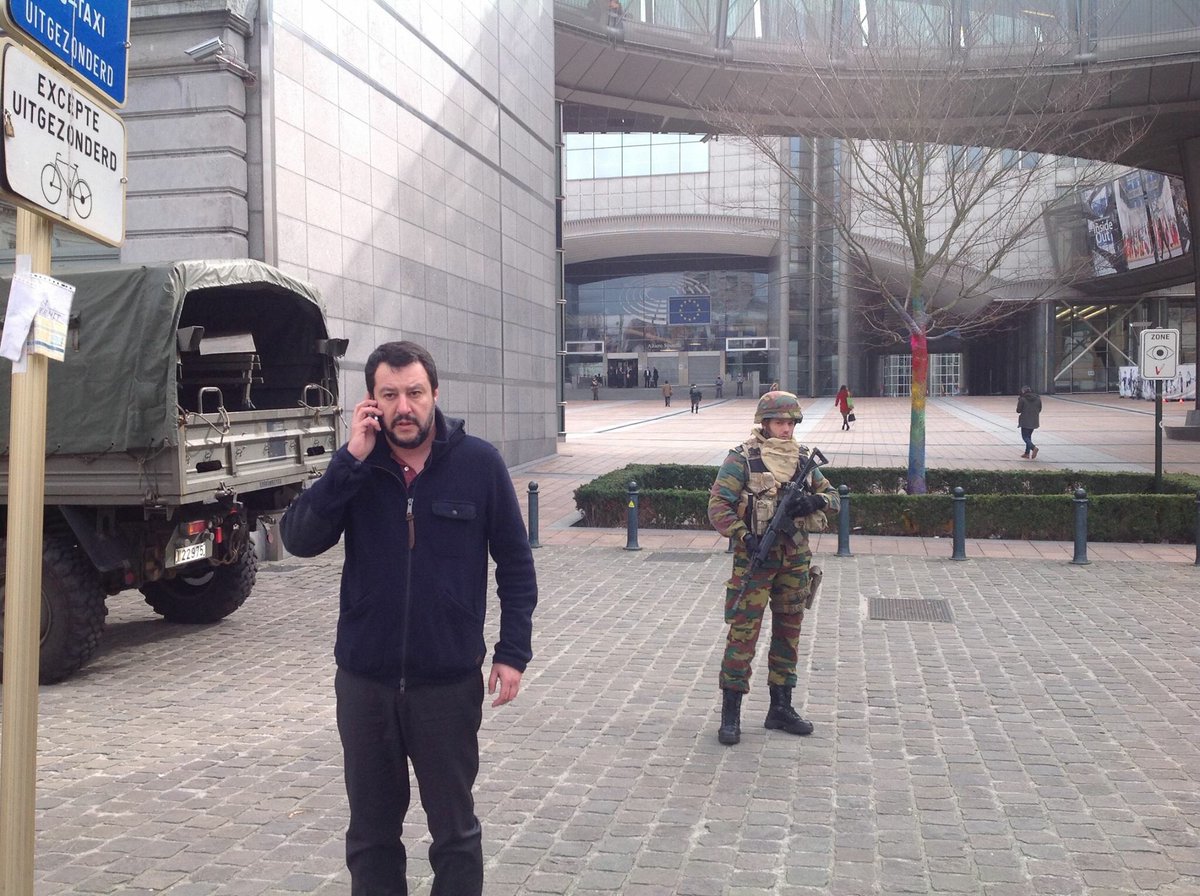 Esemplare di sciacallo con l'84% di assenze all'Europarlamento che si fa fotografare sul posto
#Salvini #Bruxelles