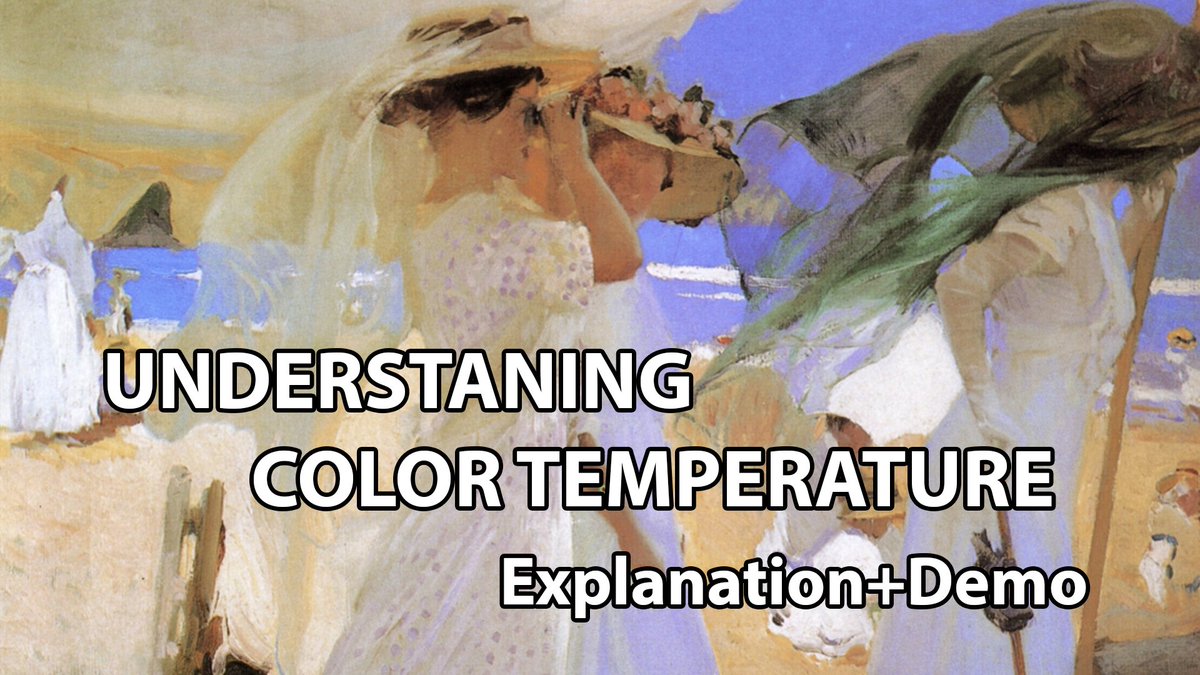 FoP_Painting's tweet photo. Our Newest Video about Color Temperature is up!
https://t.co/PNPsRD6ubA https://t.co/RIGV7Xtq0Y