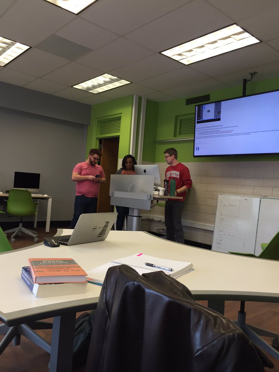 headsam1's tweet photo. Just started tweeting for #eng7881 thanks to @thelauratype and @ceiwertz. https://t.co/HkKl6arlSl