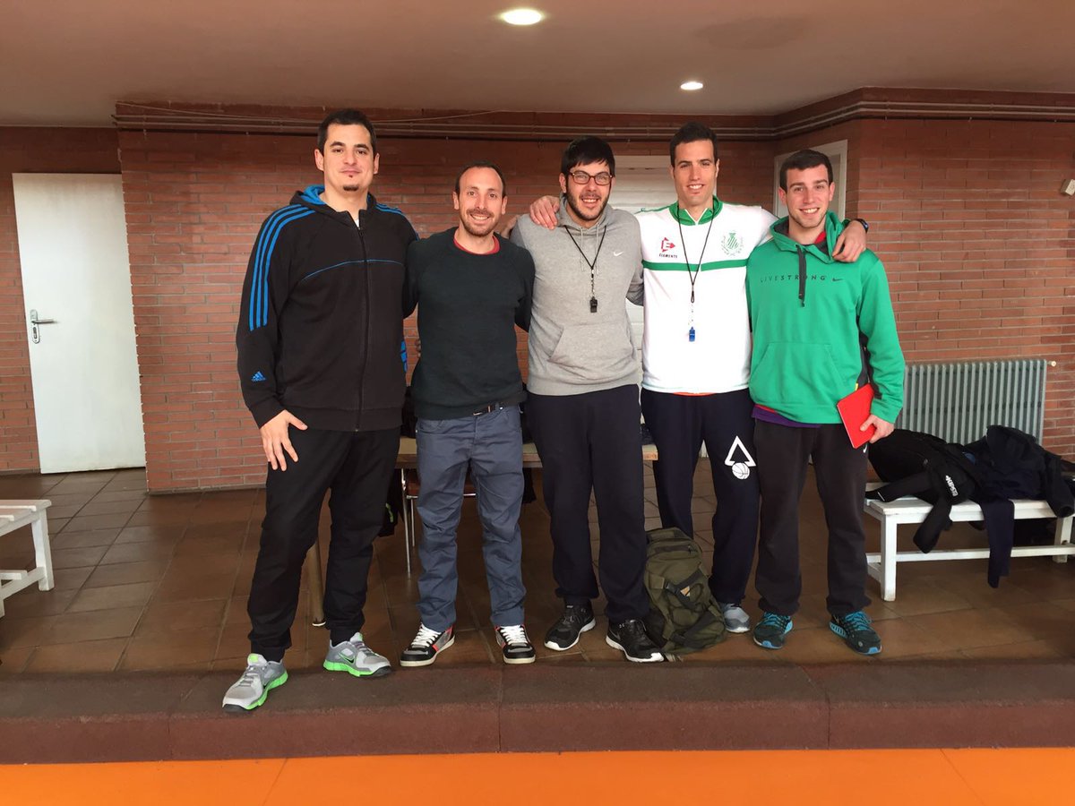 UESC_SantCugat's tweet photo. TECNIFICACIÓ #UESC I @albertgo9, @j_Costa5, @BernatHosta i @tronox1313, els ponents d'avui a #SantCugat. Bona feina! https://t.co/C7Yeq6PN9P