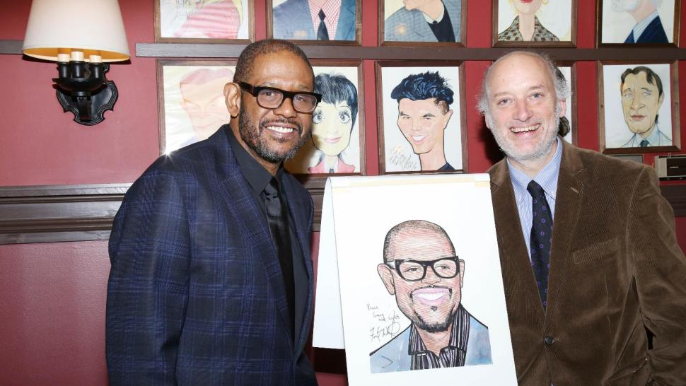 Very honored to join the greats of #Broadway on the walls of #Sardi's <a href="/HughieBroadway/">Hughie</a>