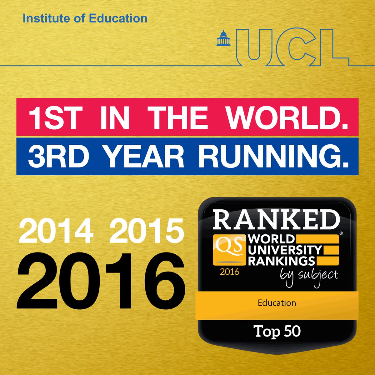 UCL Institute of Education tweet media