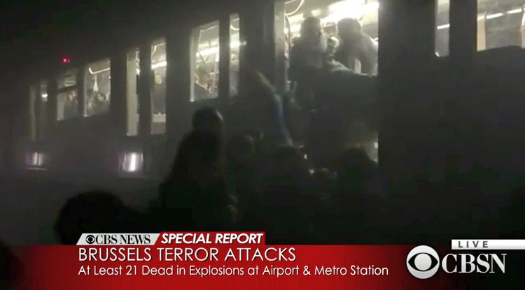 PrestonTVNews's tweet photo. Saddened to hear of another terrorist attack. This time in #Brussels. My thoughts and prayers are with every victim. https://t.co/GvWWoXWfTA