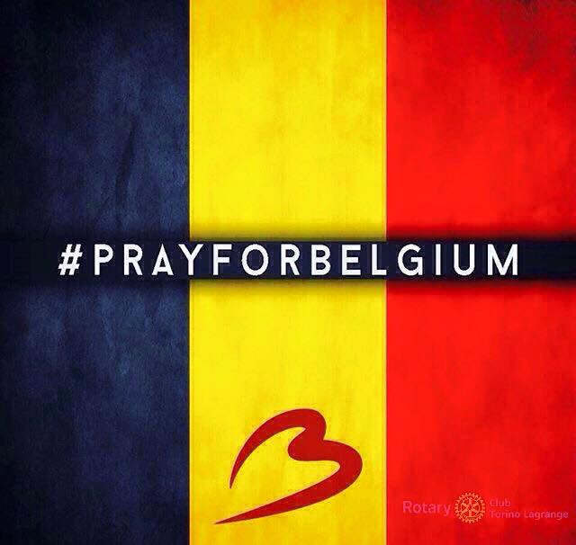 RotaryTL's tweet image. #PrayForBelgium gli attentati di #Bruxelles ci sconvolgono, come ci sconvolge ogni evento in cui muore un innocente