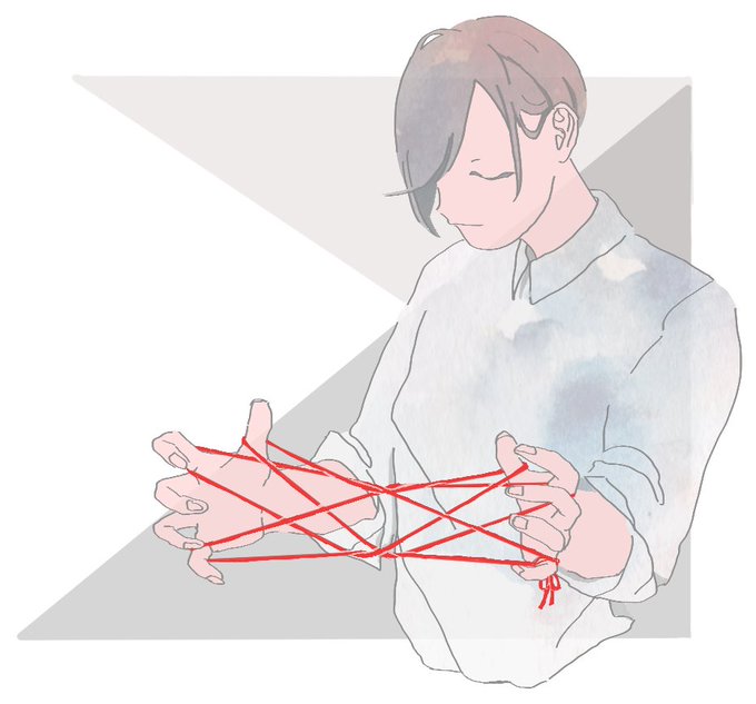 あやとりのtwitterイラスト検索結果