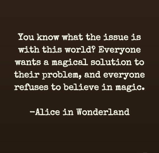 The profound Alice