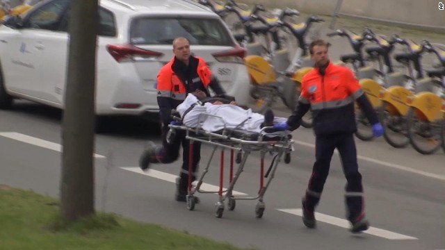 cnnbrk's tweet photo. At least 26 killed, 130+ injured in #Brussels attacks, Belgian media &amp; officials report. https://t.co/UzLfwZhVbh https://t.co/2n9D1l87ZA