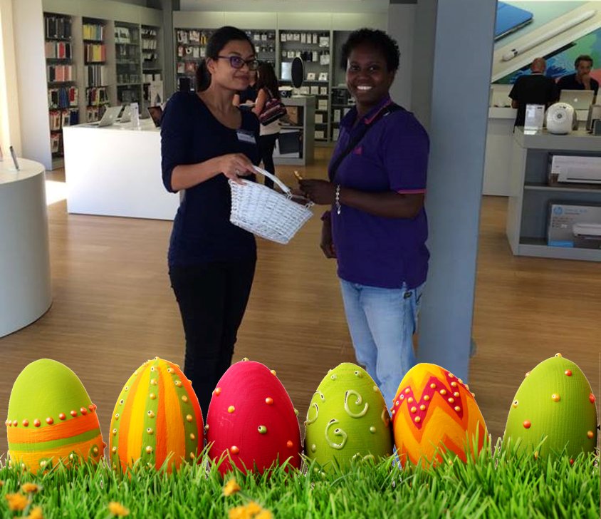 MICROSTOR's tweet photo. En direct de #Microstor Saint-Pierre... Une après-midi chocolatée pour nos clients :) https://t.co/YUK6S5nVre
