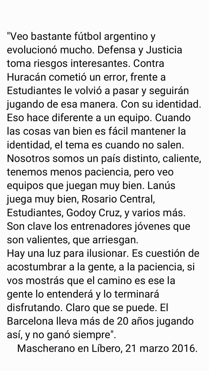 ArielRodriguez's tweet photo. Una luz para ilusionar. Claro que se puede. Defensa y Justicia y los que juegan bien en ARG. Un lujo @Mascherano ! https://t.co/7z7Ai5f3Jb