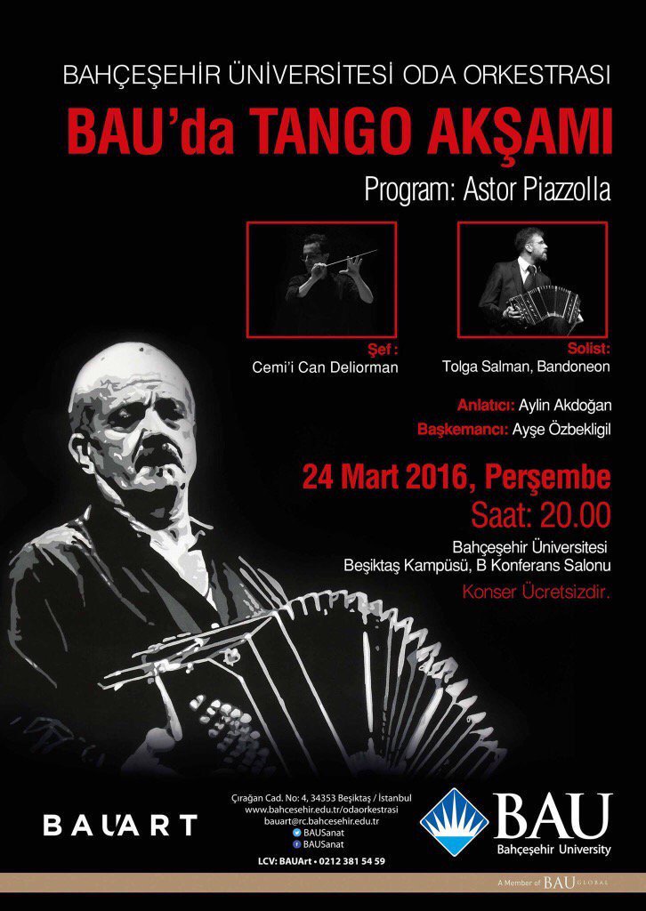 BAU TIP'lılar üniversitemizdeki bu güzel müzik şölenine gidiyoruz..
İç kararmasına izin yok
İnadına hayat ve müzik