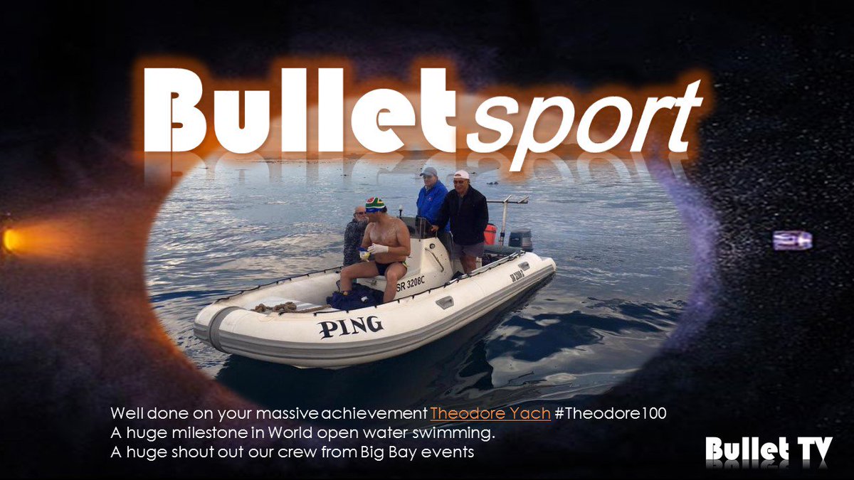 BulletTV1's tweet photo. A huge shout out our crew from #BigBayevents assisting with huge open water swim achievement #Theodore100 https://t.co/lg0YlCXiqn