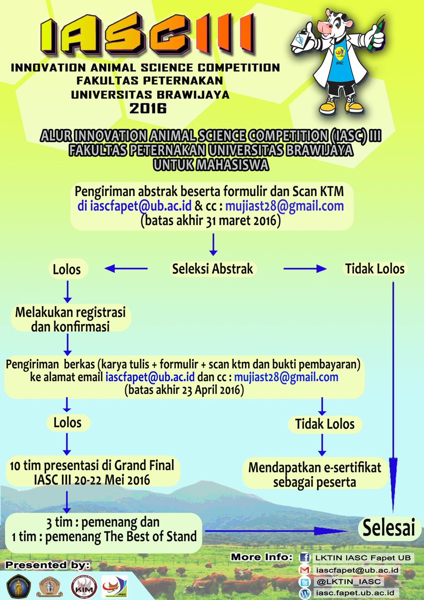 LKTIN_IASC's tweet photo. Yuuk, IASC kembali hadir nih..
Segera submit karyamu sekarang juga ;)
Mimin waiting :D @bem_fkhugm https://t.co/Py1RgxGsxO