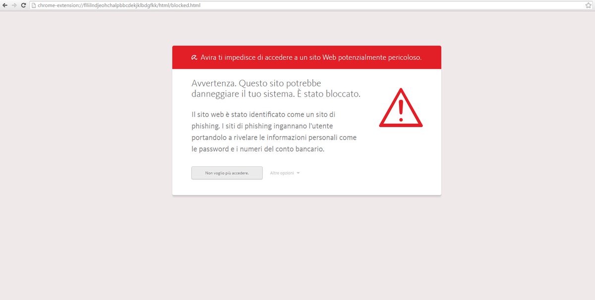 ItaliaFilmTeam's tweet photo. @AskAvira Hi, why page https://t.co/VCJUjih6OE  it's marked as dangerous? We had problems with ads but now it's ok!! https://t.co/XGBokI5YOp