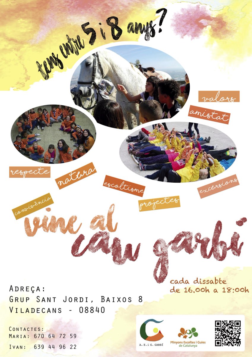 L'Agrupament Escolta i Guia Garbí a #Viladecans #ViladecansJove