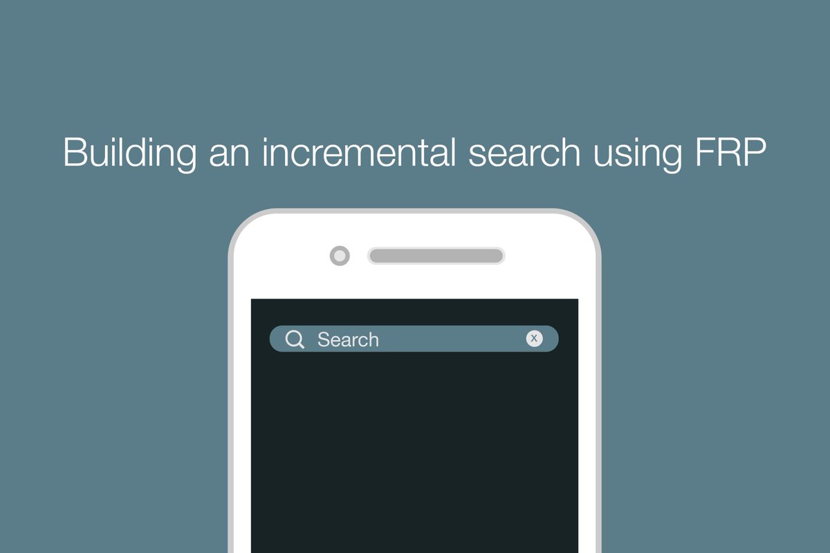 SchibstedPolska's tweet image. A guide to building an incremental #search using #FunctionalReactiveProgramming @iOS #mobile schibsted.pl/2016/03/search…