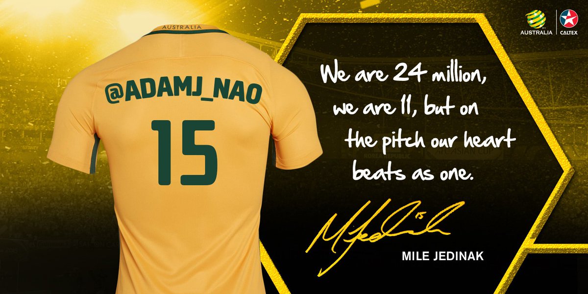 Socceroos tweet media