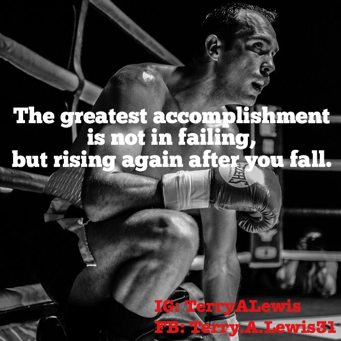 TerryALewis1's tweet image. Share this w/ a friend &amp;amp; Remind them that #gettingbackup is a victory in itself! Let's get out there and #WIN !!!!