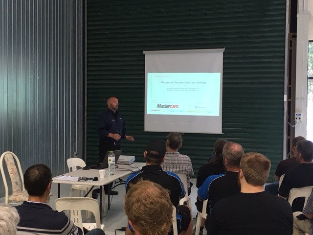 Mastercam's tweet image. Presenting #dynamicmotion in Auckland New Zealand w/ @OkumaAmerica &amp;amp; @SandvikGroup #mastercameverywhere