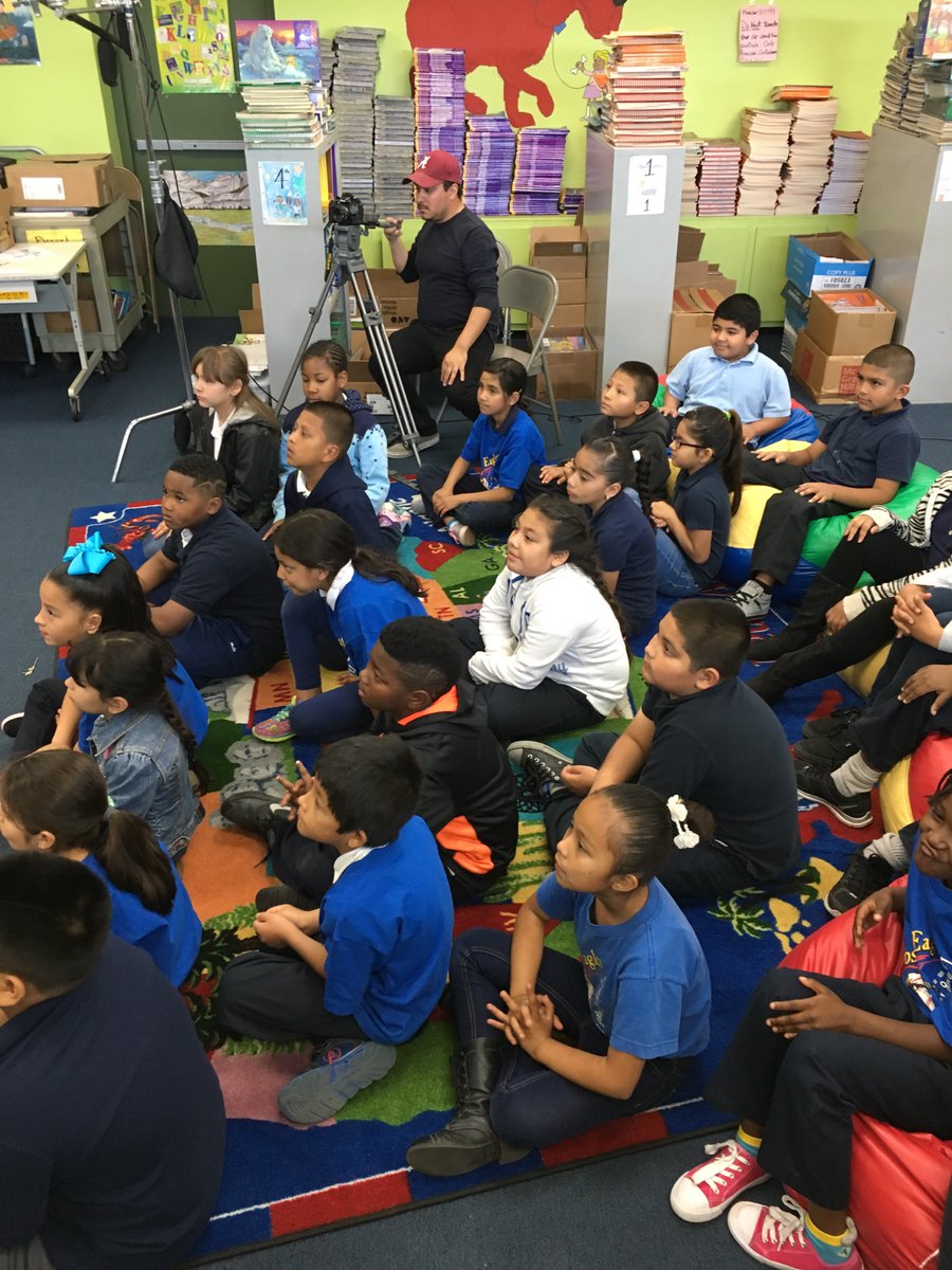 FosterCUSD's tweet photo. Mrs. Ayala’s class being featured on #readingrainbow for reading the most at Foster!! Thank You @levar.burton ! https://t.co/IdsJp93RRo