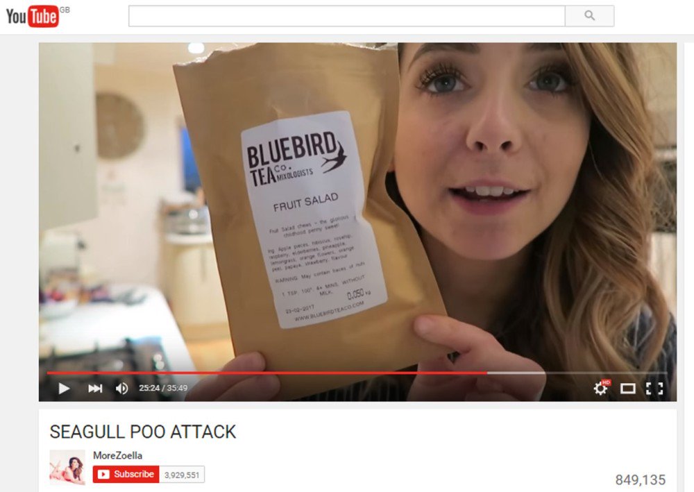 BirdandBlendTea's tweet photo. We see Zoella has been sharing the love with our new Spring collection! https://t.co/ohPkX7Rz4U