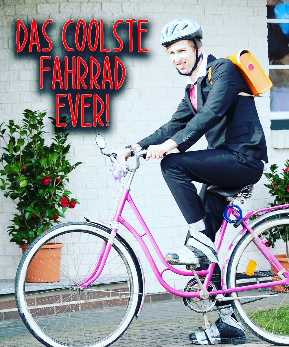 Torge ist mit dem coolsten Fahrrad ever unterwegs! 😂 #kartoffelsalatDVD