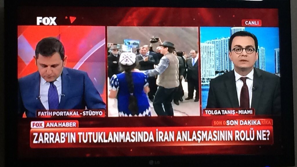 ABD'de tutuklanan Reza Zarrab ile ilgili son gelişmeler Miami'den canlı yayın ve <a href="/tolgatanis/">Tolga Tanış</a> yorumlarıyla FOX'ta..