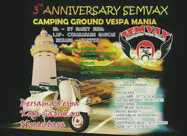 Akun_SBC's tweet photo. Turing ka Mancak yuk @bvcserang @EventVespa @RepublikVespa #Scooterist #ScooterBantenClub_SBC https://t.co/cMyCSuNXSB