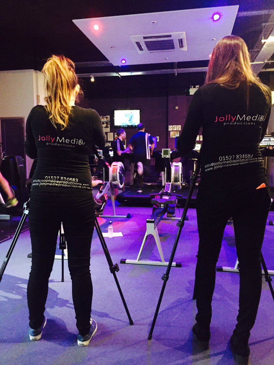 More shots from the filming ... @pf2healthclubs #WorcestershireHour #malvernhour #filming #health #fitness