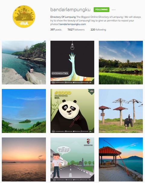 bandarlampung's tweet photo. #GoodMorningBDL | Follow us on https://t.co/CXhTfXmfiI. We will always try to show the beauty of Lampung! https://t.co/EptONHJJyJ